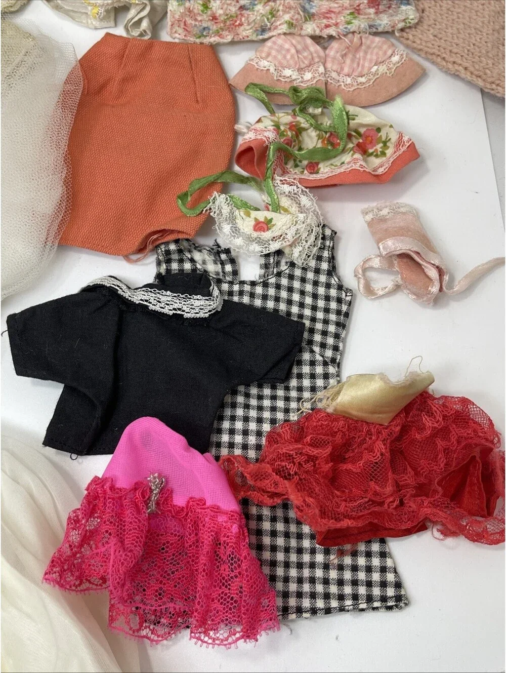 Vintage Barbie Doll Lot 1960s 1970s Mattel Case Clothing Accessories Outfits